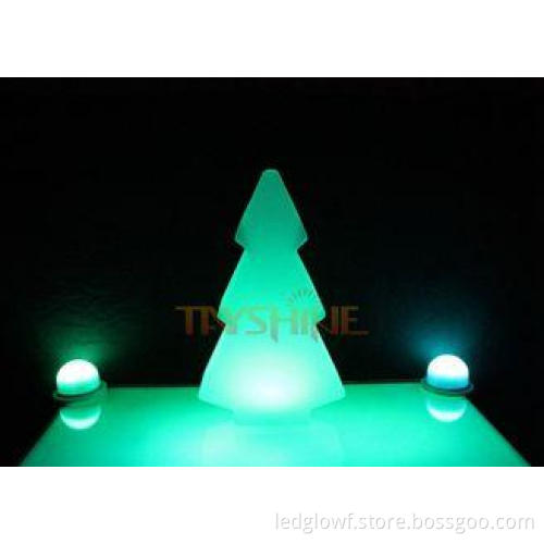 Green Wireless LED Mood Lamp With Remote Controller / LED T